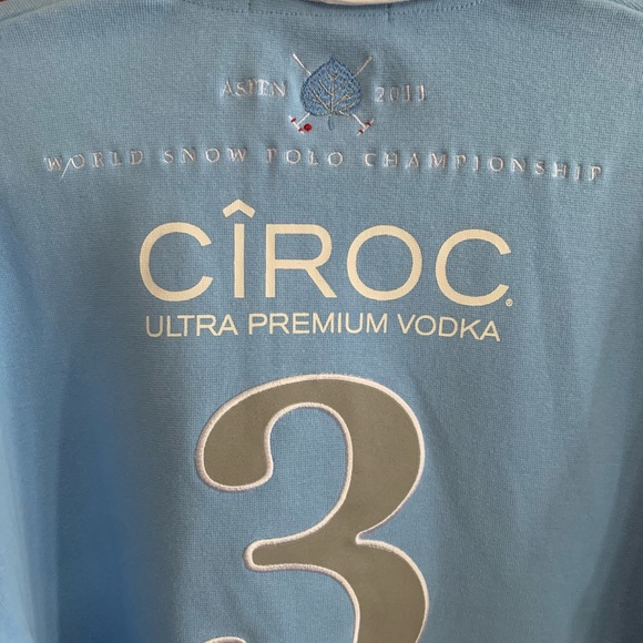 Ciroc World Snow Polo Team Rare One of a Kind Jersey - Picture 9 of 11